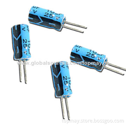 Aluminum Electrolytic Capacitors with ≤/±20% Capacitance Change, Used for VTRs/Cameras